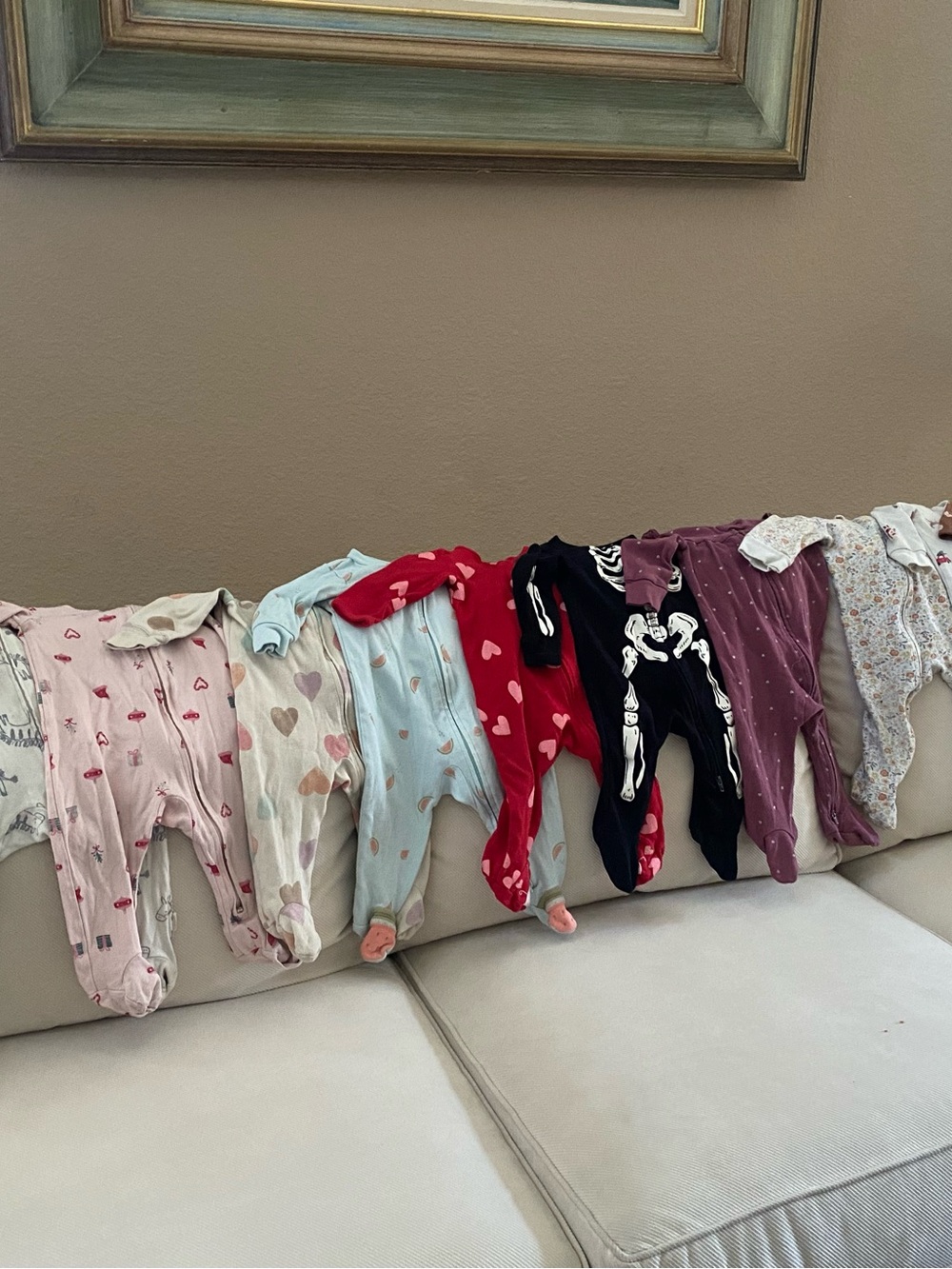 10 Assorted 5M- 9M Cotton Onesies